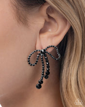 Load image into Gallery viewer, Black Tie Bow - Black