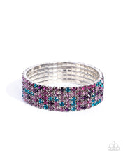 Load image into Gallery viewer, Shimmery Sequence - Purple
