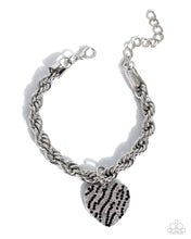 Load image into Gallery viewer, Striped Sentiment - Black